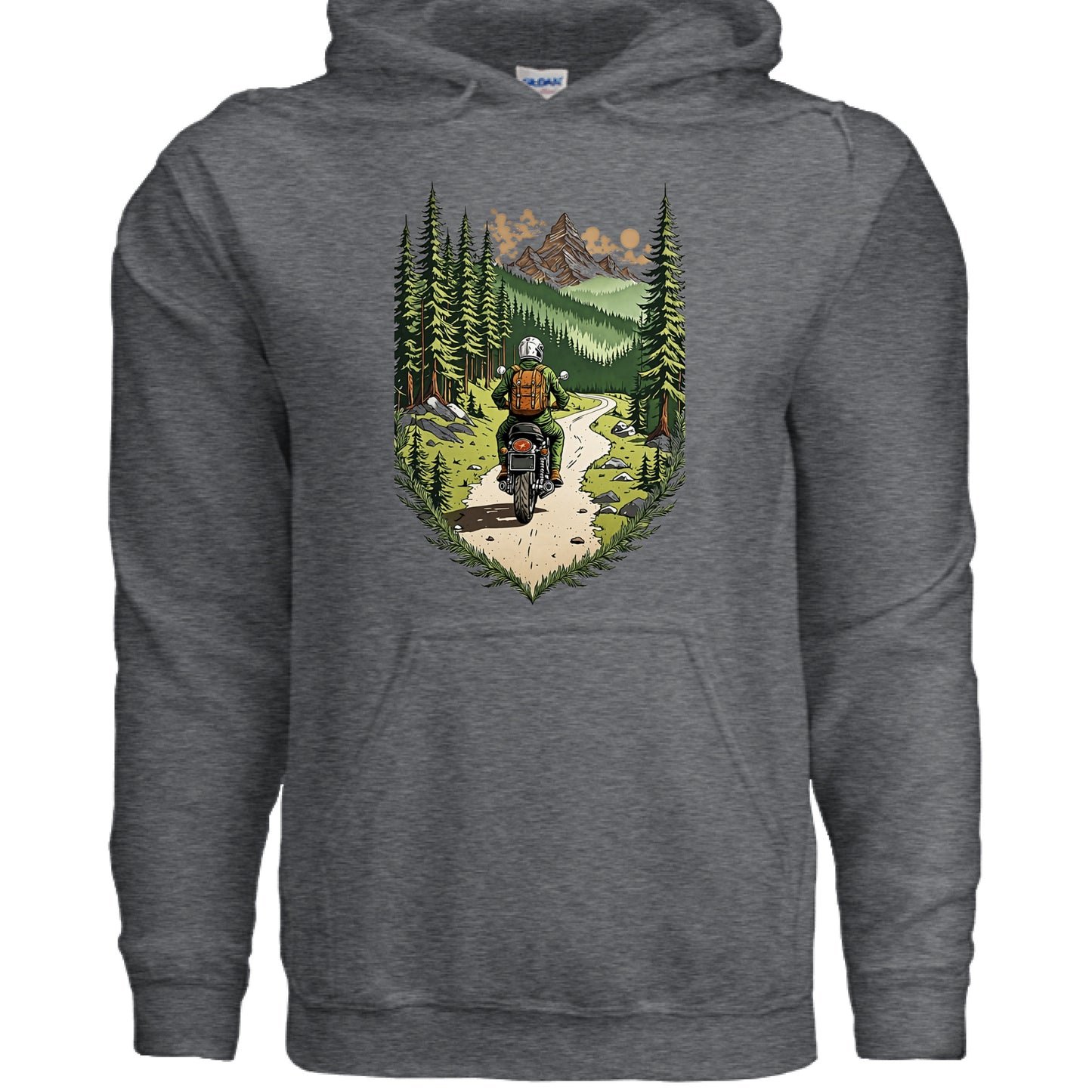 DARK HEATHER - FRONT