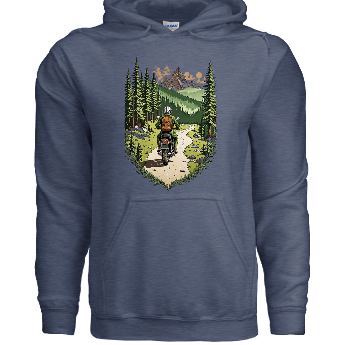 Heather Sport Dark Navy - FRONT