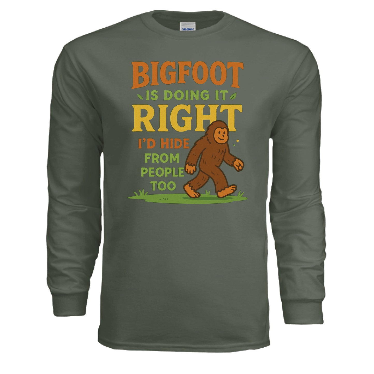 MILITARY GREEN - FRONT