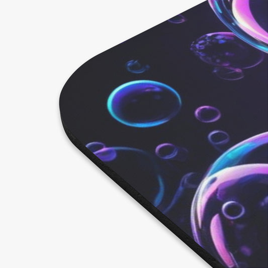 Mouse Pad - Bright Colorful Bubbles Design