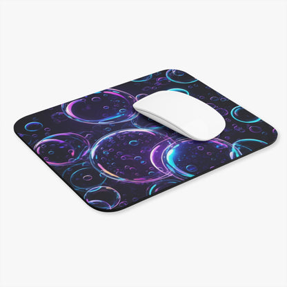 Mouse Pad - Bright Colorful Bubbles Design