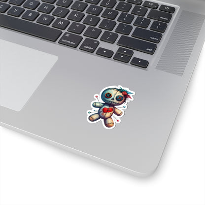 Voodoo Doll Kiss-Cut Stickers – Eye-Catching, Unique Decals for Personalization and Gift Ideas