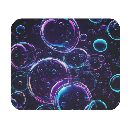 Mouse Pad - Bright Colorful Bubbles Design